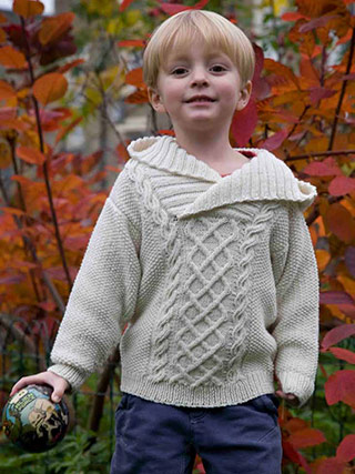Aran and Nordic Knits for Kids by Martin Storey from Rowan Yarns ...