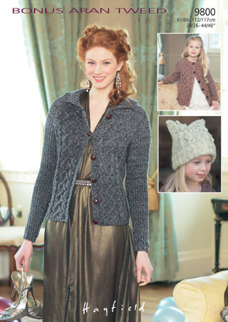 Sirdar Heritage Tweed Book 449 | Sirdar Hayfield Bonus Aran Tweed ...