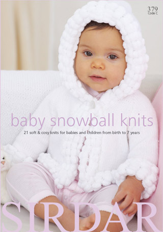 Baby Snowball Knits Book 379 | Sirdar Yarns Baby Snowball | English ...