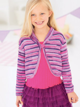 Hearts & Stripes Pattern Book 395 | Sirdar Yarns Snuggly Stripes Dk for ...