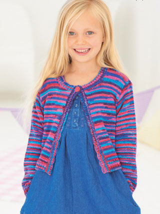 Hearts & Stripes Pattern Book 395 | Sirdar Yarns Snuggly Stripes Dk for ...