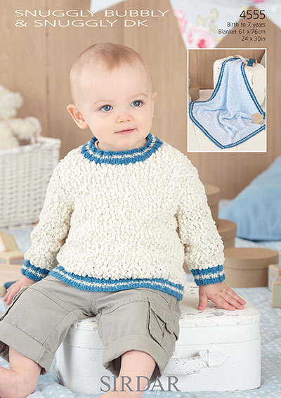 Sirdar Pattern Leaflets using Snuggly Bubbly - Rowan Yarns RYC Sirdar ...