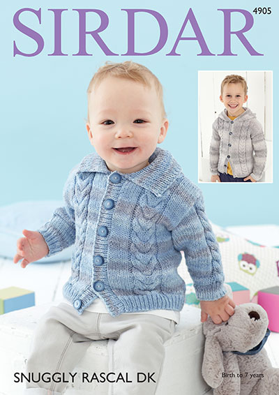 Sirdar Pattern Leaflets using Snuggly Rascal DK - Rowan Yarns RYC ...