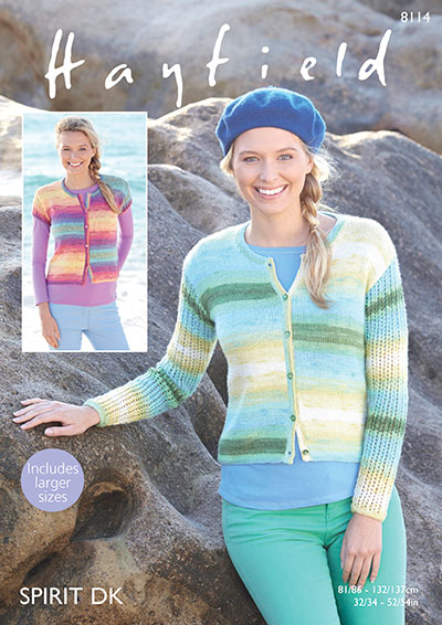 Sirdar Pattern Leaflets using Hayfield Spirit DK - Rowan Yarns RYC ...