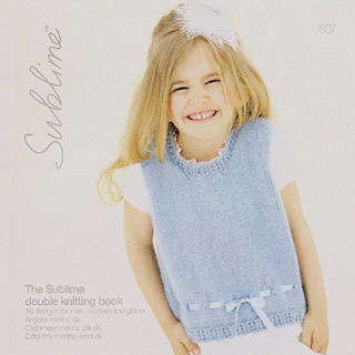 The Sublime Double Knitting Book 607 Needles English Yarns Online Store